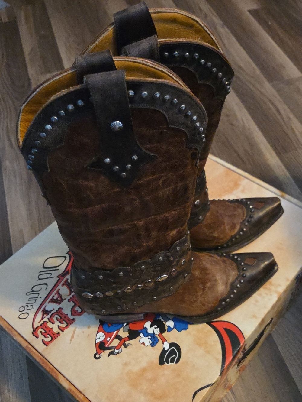 Old Gringo Cowboy Boots Yippee Ki Yay  "Sharon" Size 7
